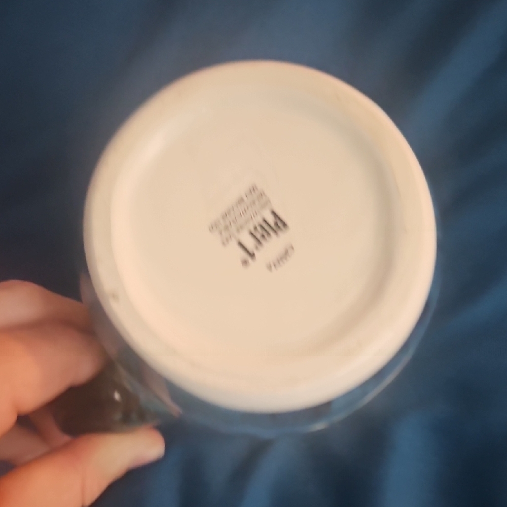 Pier 1 Blue and White Whale Ceramic Mug - Picture 2 of 3